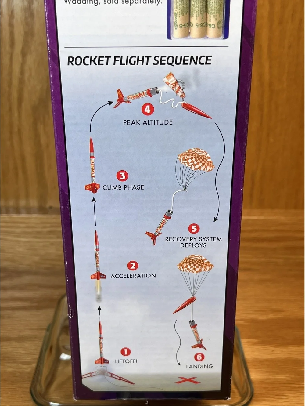 Estes Flash Flying Model Rocket Launch Set - Beginner Level New